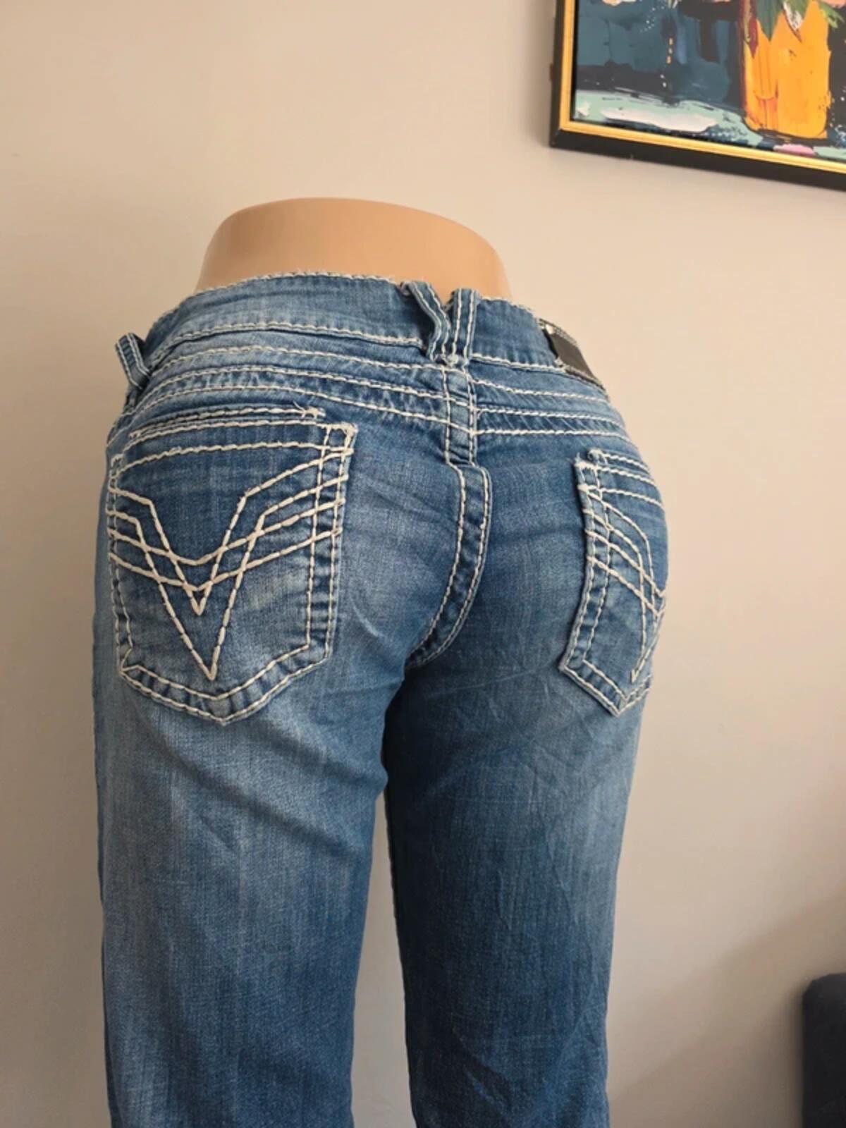 Vigoss Low Rise Bootcut Vintage Y2K Jeans UK Size 10