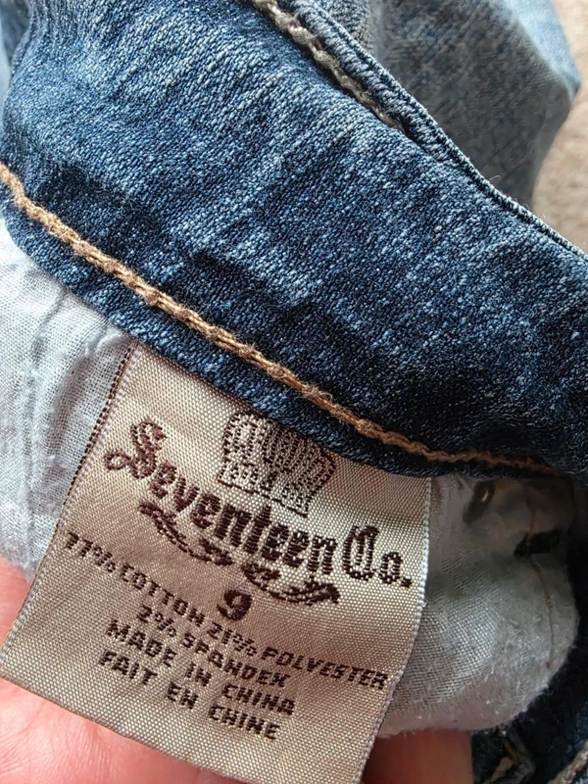 Vintage Y2K Seventeen Co Low Rise Straight Jeans UK Size 12