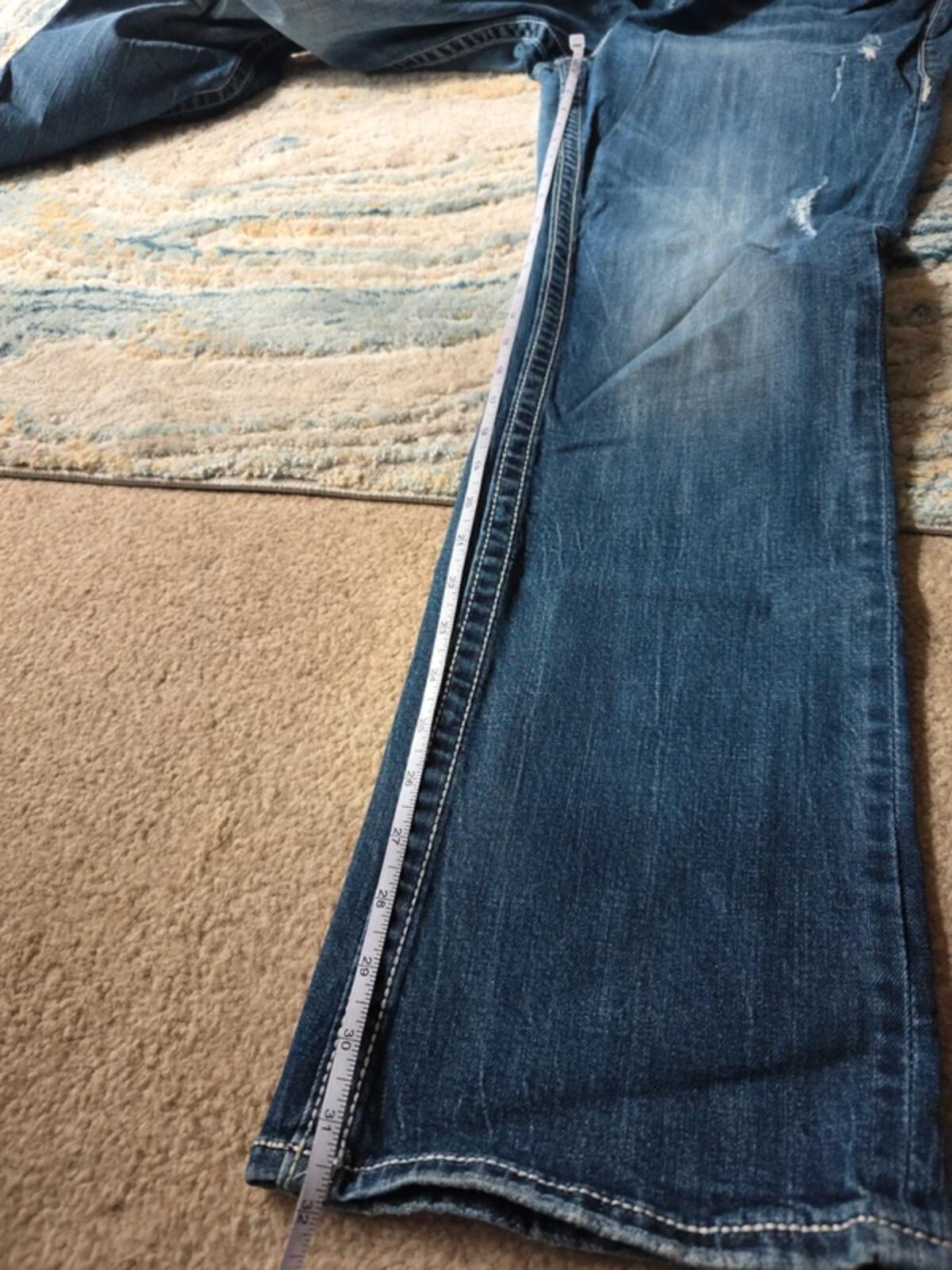 Vigoss Mid Rise Straight Relaxed Vintage Y2K Jeans UK Size 18