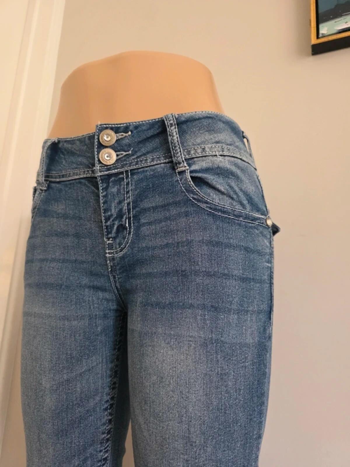 Wallflower Mid Rise Bootcut Vintage Y2K Jeans UK Size 10 Petite