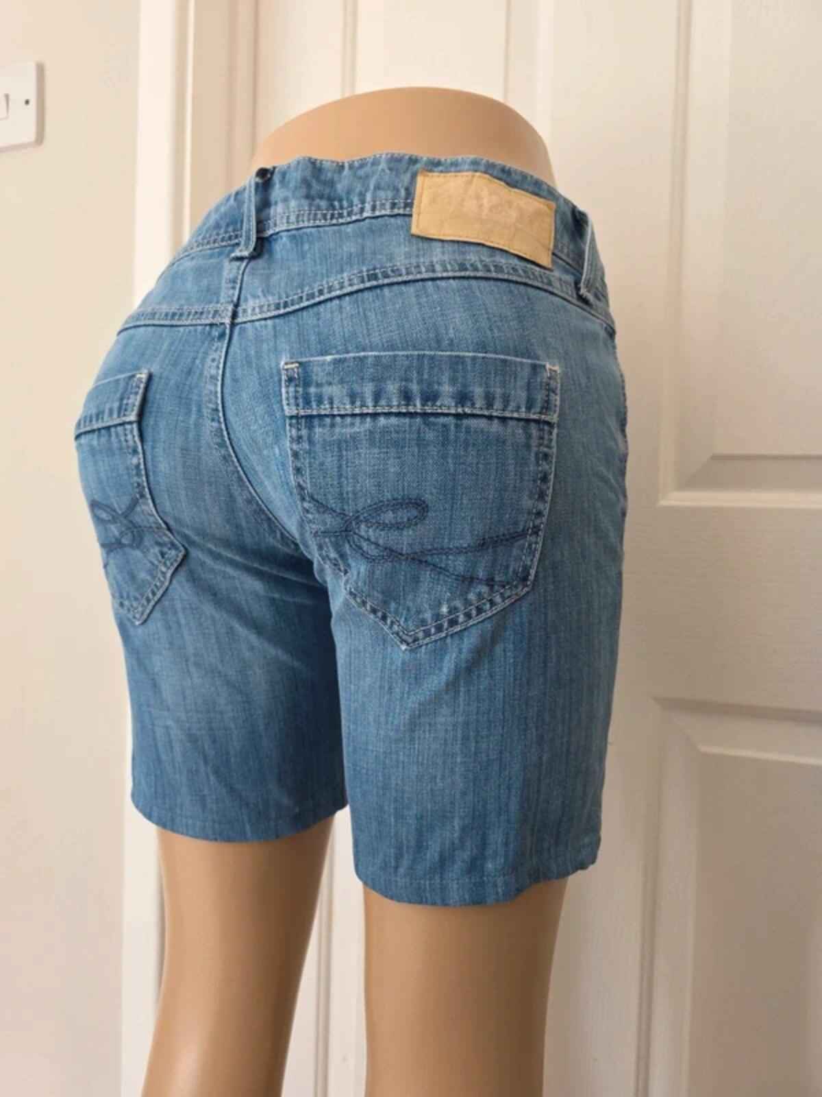 EDC by Esprit Low Rise Denim Shorts UK Size 6/8