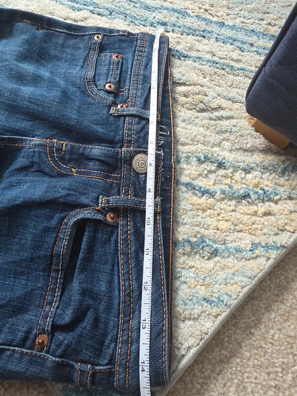 Aeropostale Low Rise Bootcut Vintage Y2K Jeans UK Size 4