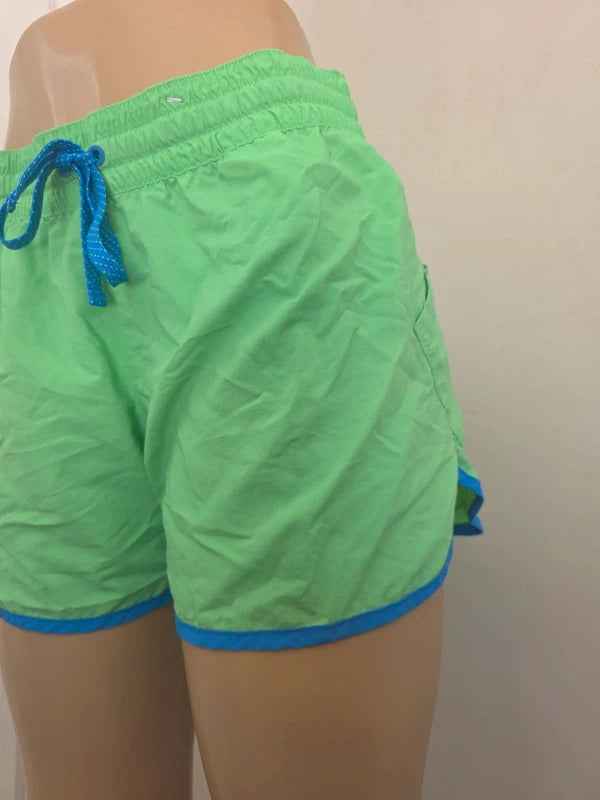 Columbia Neon Green Running Sports Shorts UK Size 8/10