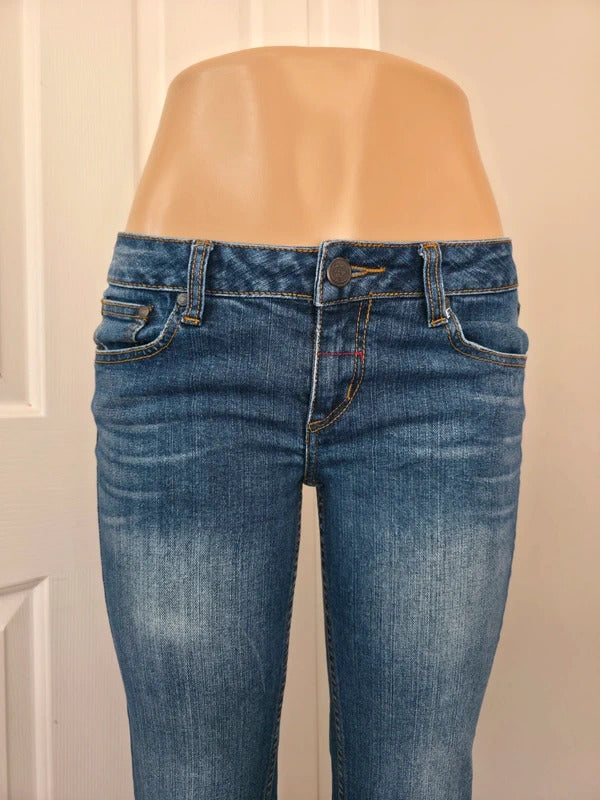American Rag Low Rise Bootcut Vintage Y2K Jeans UK Size 8 Petite