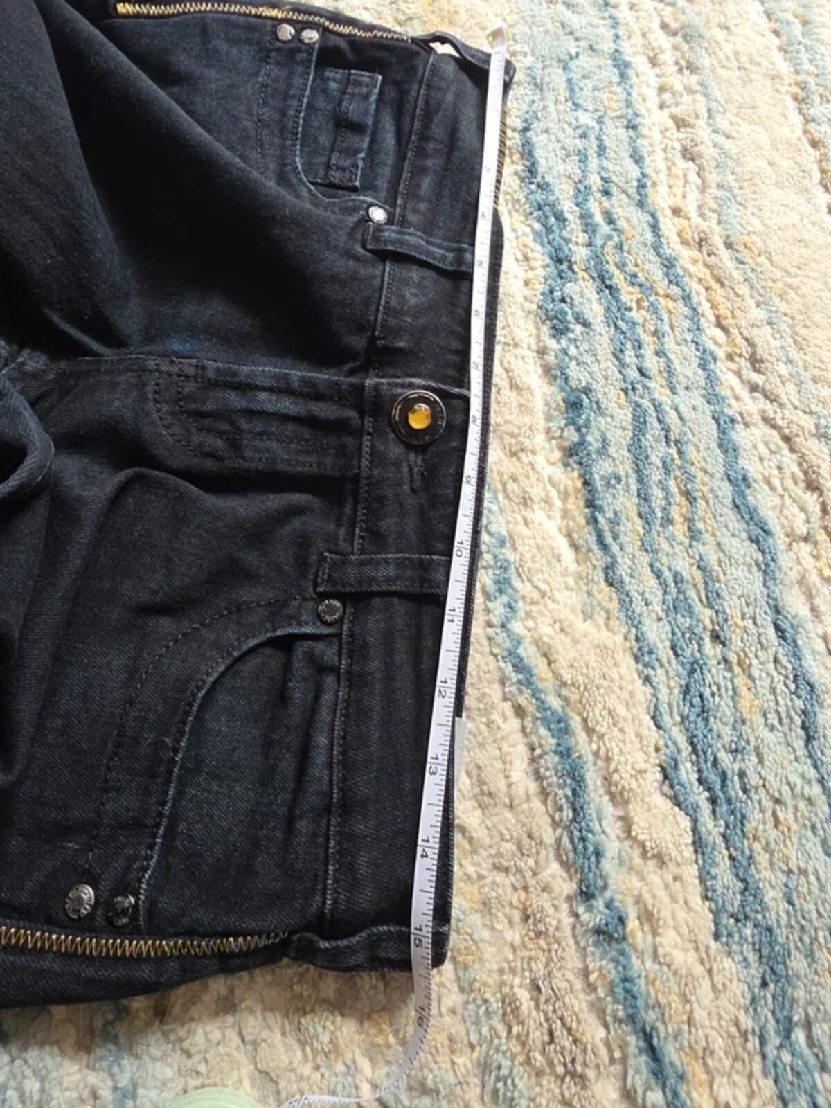 Denim Ultra Low rise straight jeans size 6/8 tall