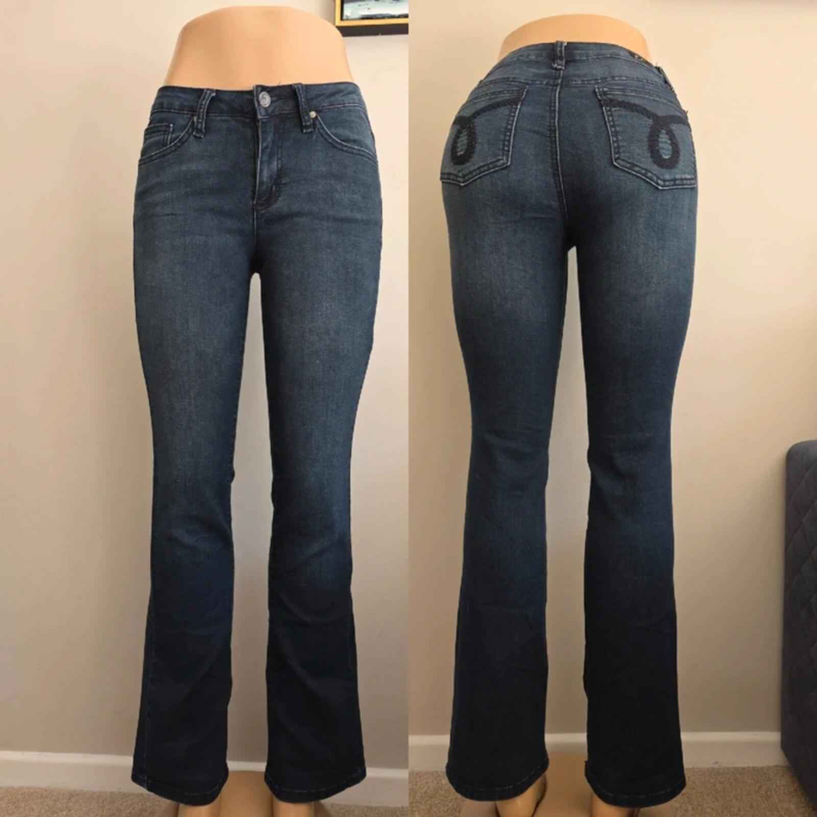Earl Slim Boot Mid Rise Vintage Y2K Jeans UK Size 8
