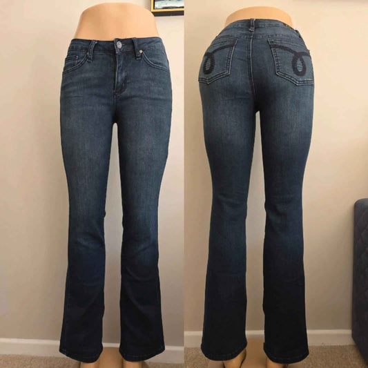Earl Slim Boot Mid Rise Vintage Y2K Jeans UK Size 8