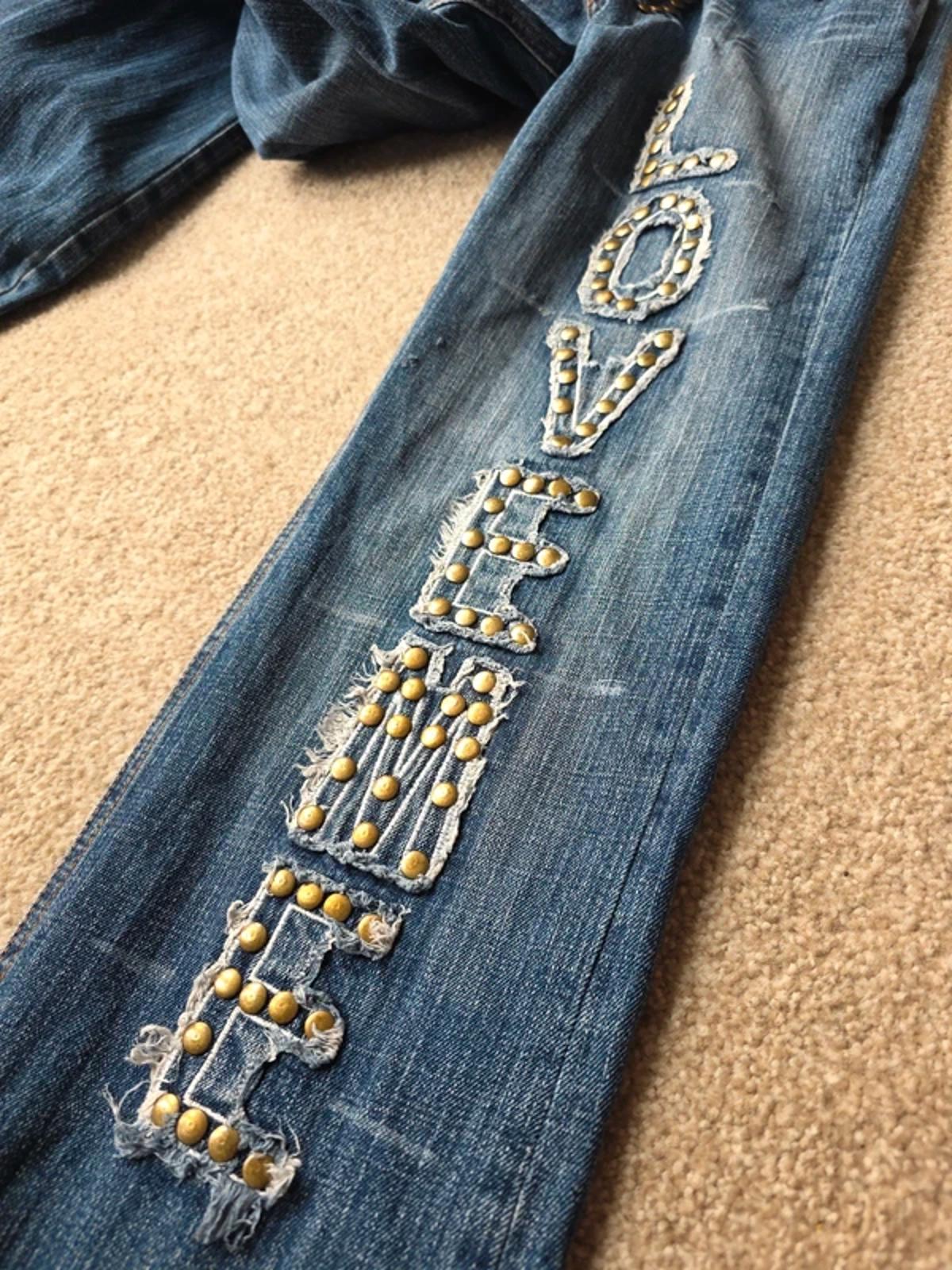 Y2K La Virtu Mid Rise Bootcut Jeans UK Size 10 Tall