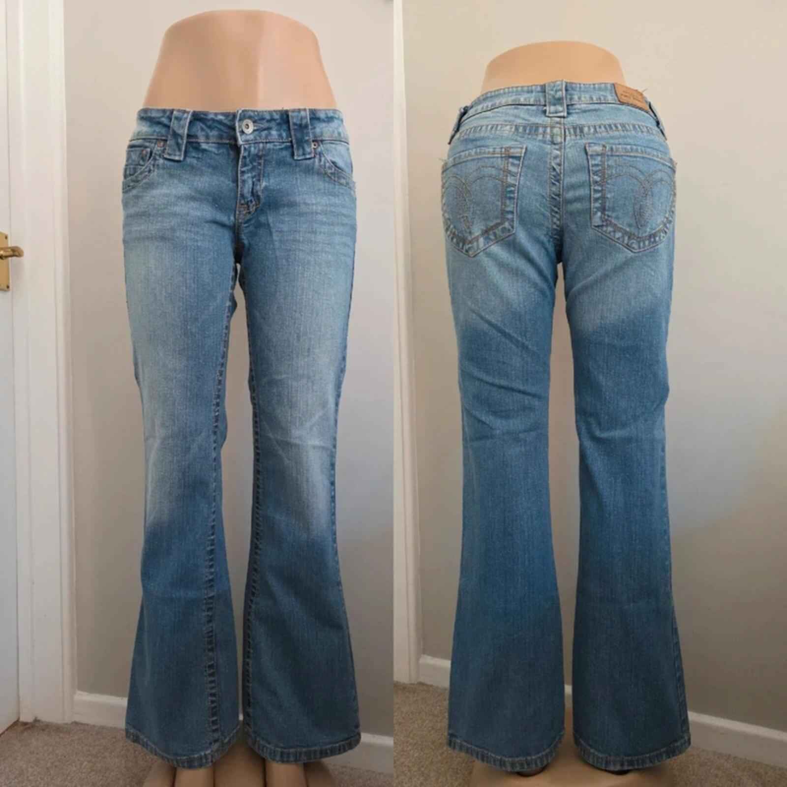 Paris Blues Low Rise Flared Vintage Y2K Jeans UK Size 10/12