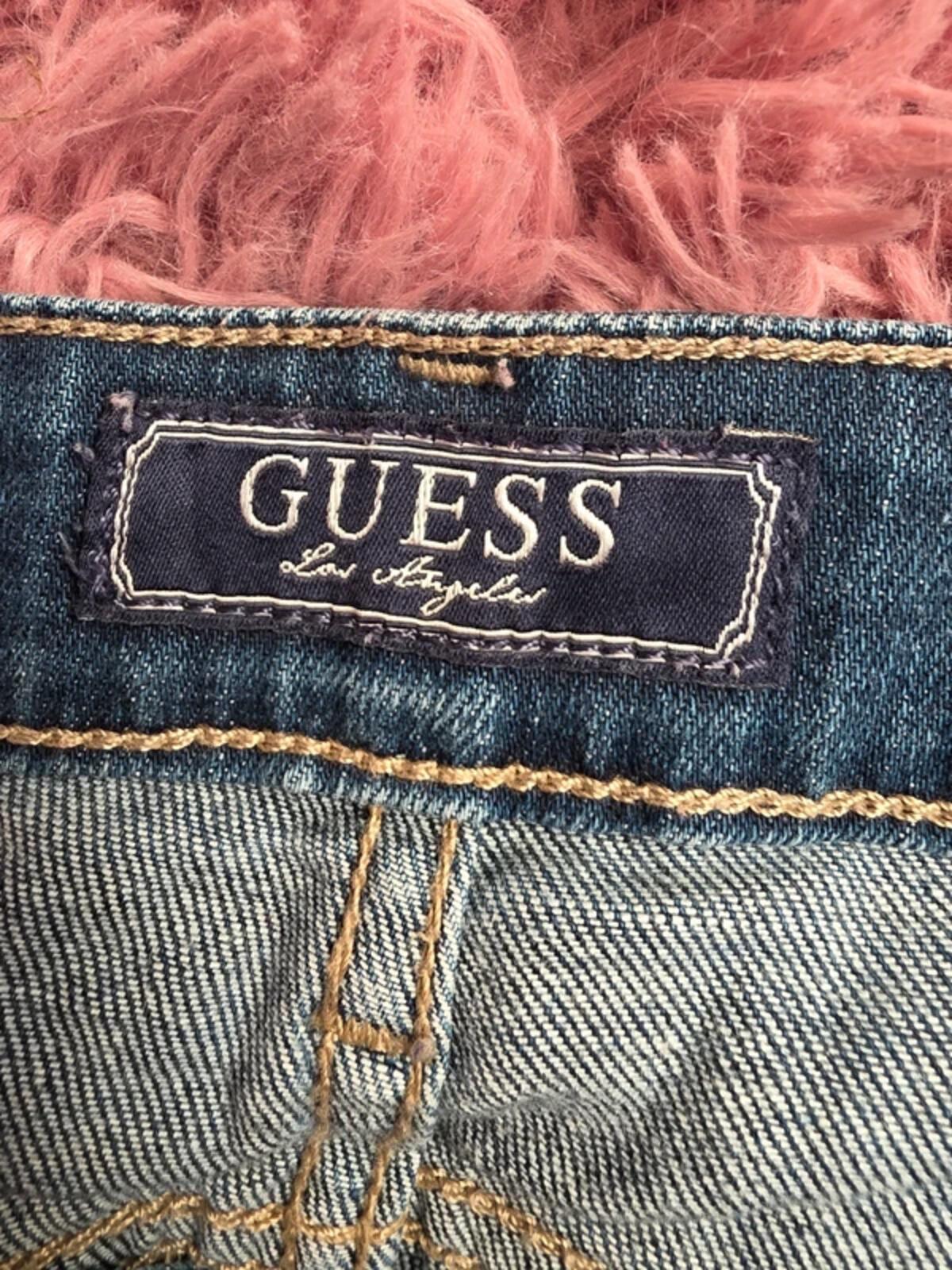 Guess Low Rise Straight Vintage Y2K Jeans UK Size 6/8