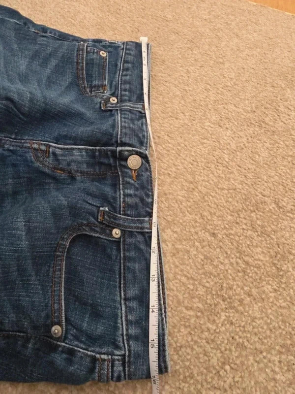 Vintage Y2K Banana Republic Low Rise Bootcut Jeans UK Size 8 Petite