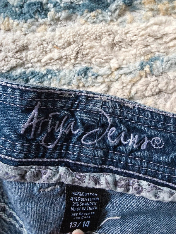 Ariya Low to Mid Rise Bootcut Vintage Y2K Jeans UK Size 12