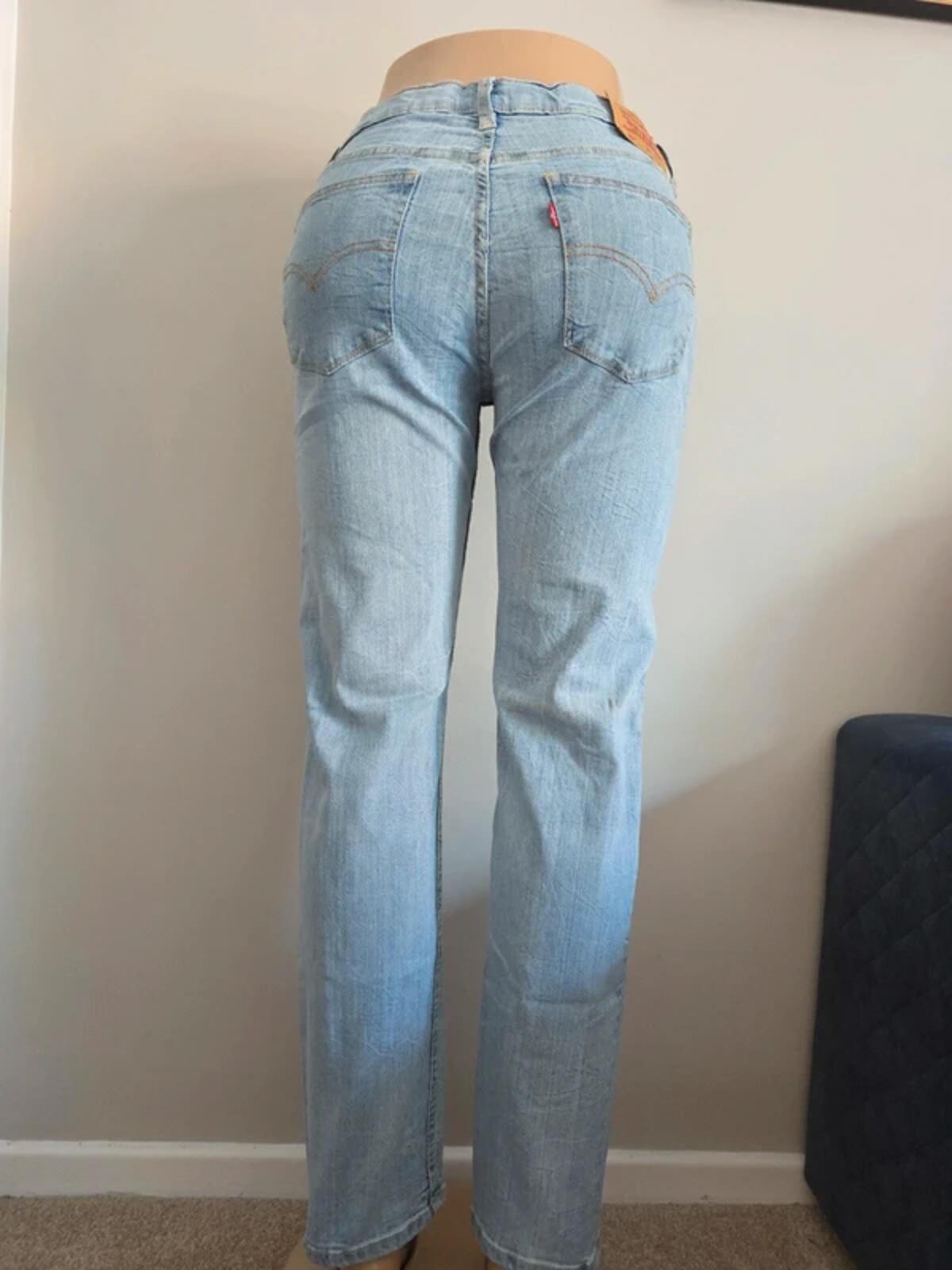 Levi's 502 Mid Rise Slim Vintage Y2K Jeans UK Size 10 Petite