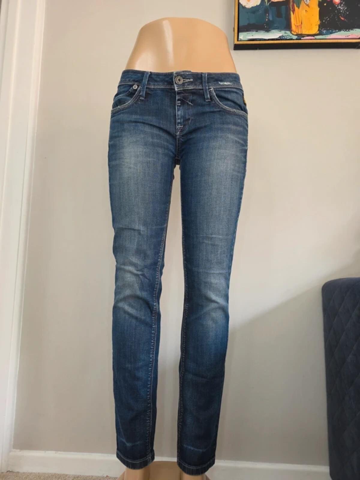 G-Star Raw Low Rise Skinny Vintage Y2K Jeans UK Size 8