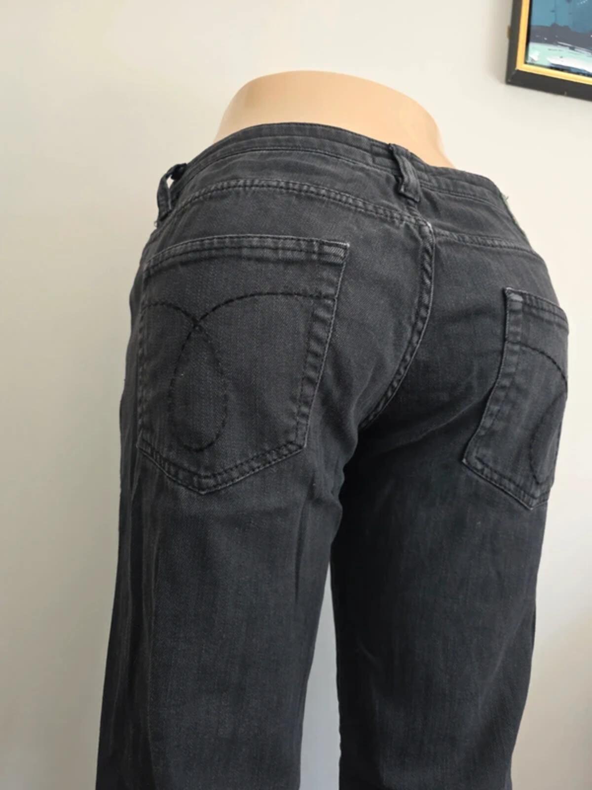 Calvin Klein Low Rise Straight Vintage Y2K Jeans UK Size 10