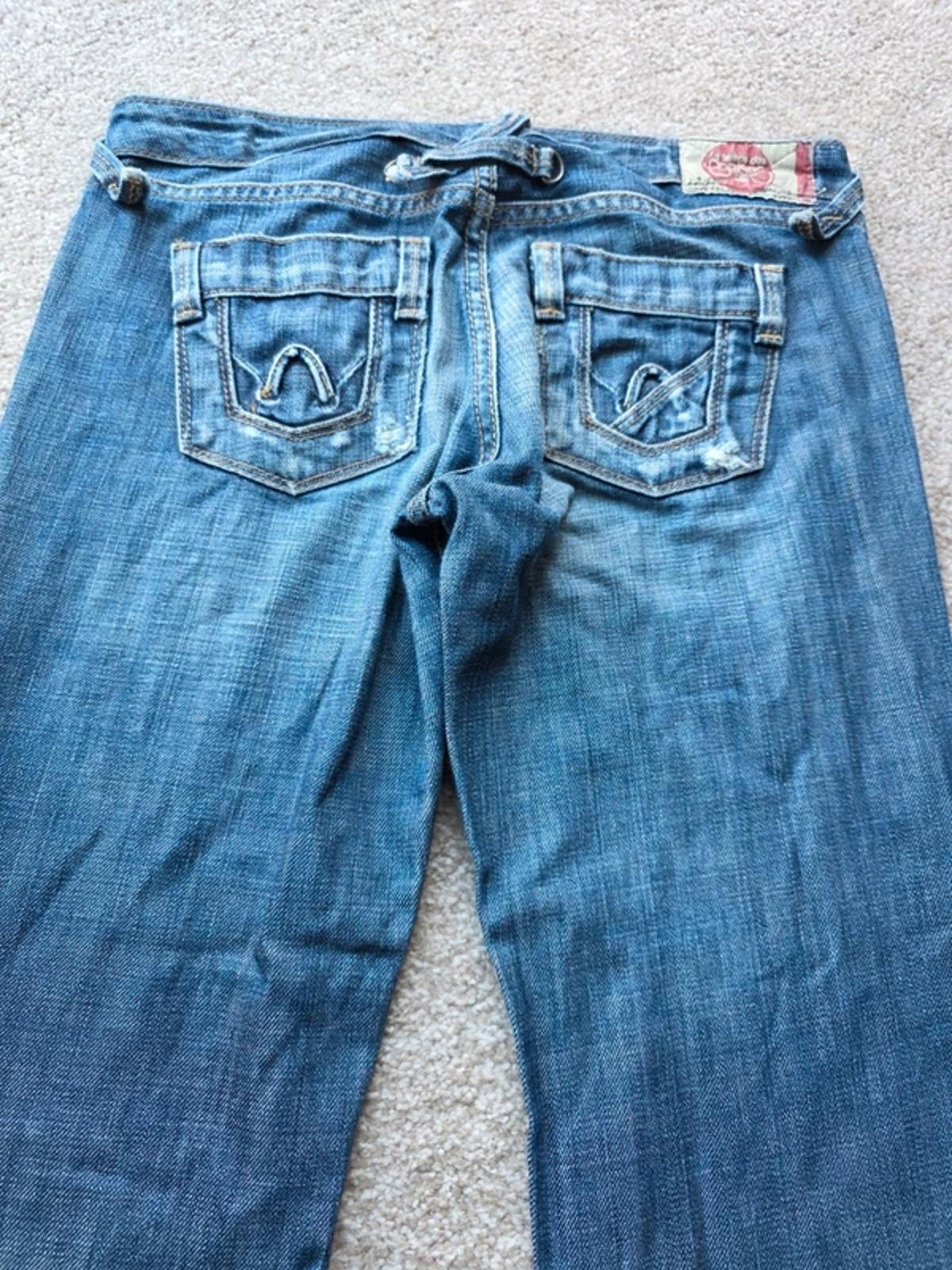 Vintage Y2K LTC Mid Rise Straight Leg Jeans UK Size 8/10