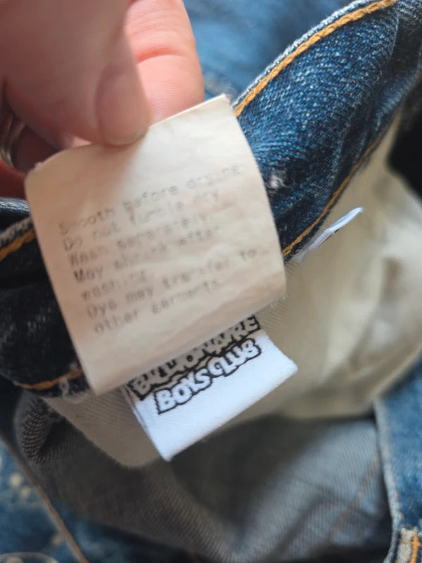 Vintage Y2K Billionaire Boys Club Mid Rise Straight Jeans UK Size 8/10