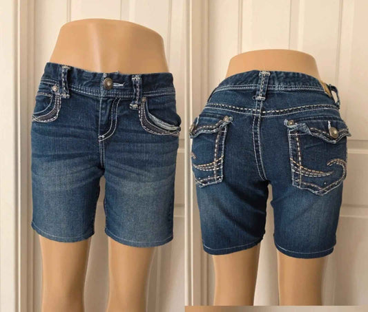 Maurices Vintage Y2K Denim Shorts UK Size 10/12