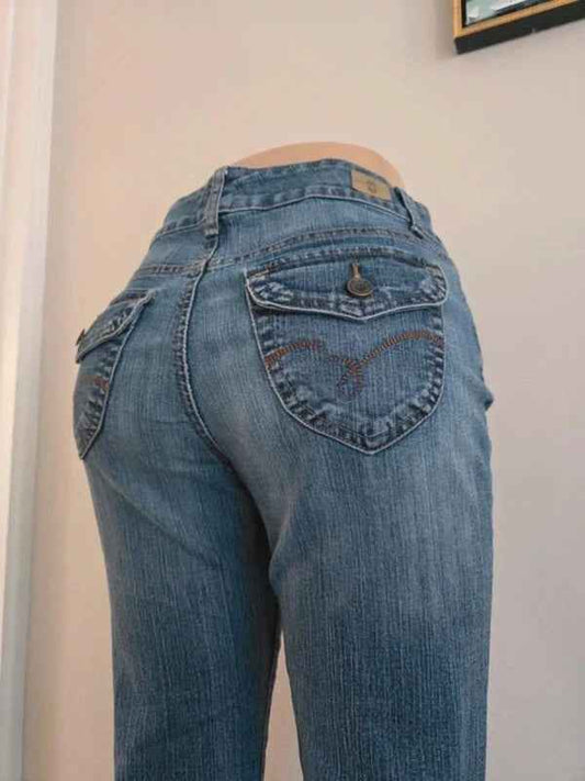 Bandolino Mid Rise Bootcut Vintage Y2K Jeans UK Size 10
