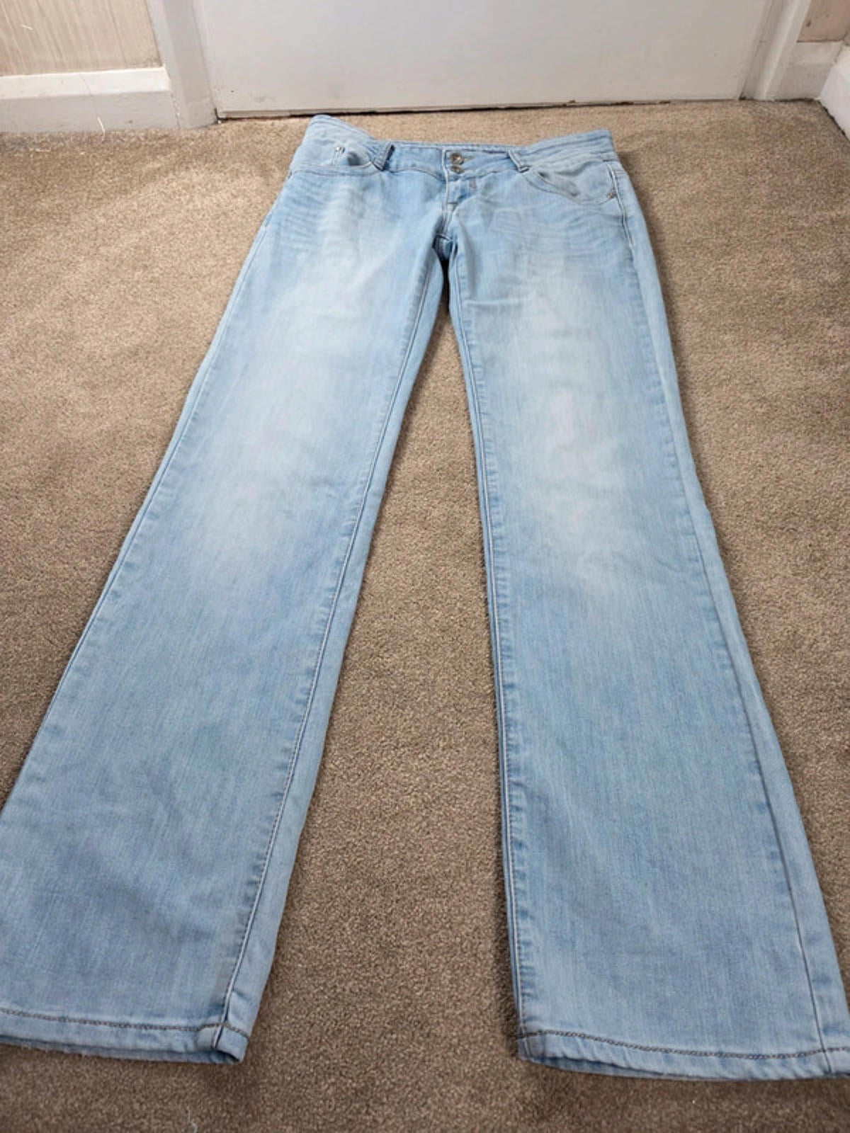 Vintage Y2K Dromedar Low Rise Straight Jeans UK Size 14
