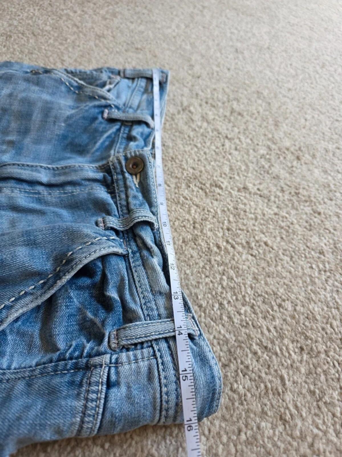 Cepo Mid Rise Capri Jeans UK Size 10/12