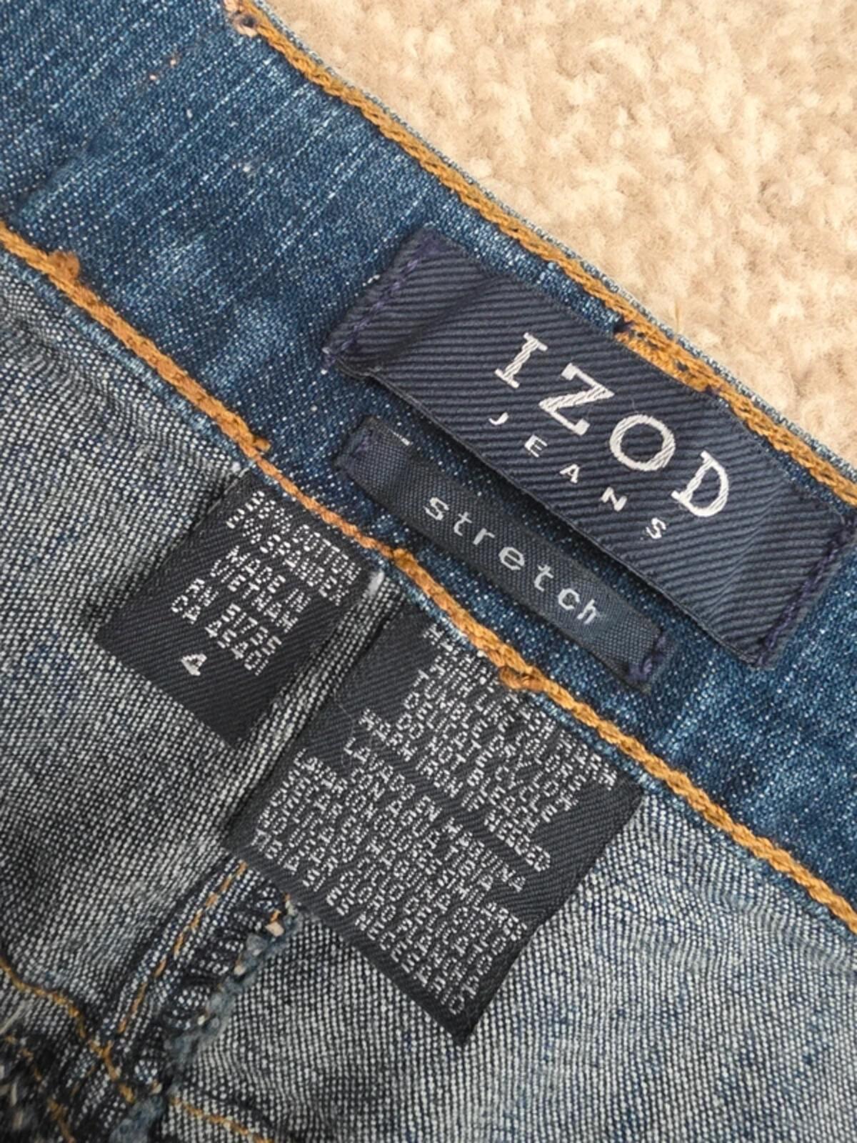 IZOD Stretch Low Rise Petite Jeans UK Size 8