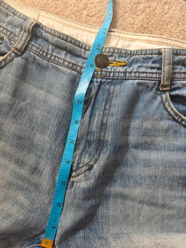 World Jeans International Mid Rise Capri Jeans UK Size 10