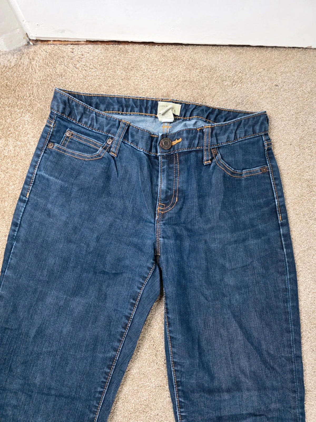 Vintage Y2K GAP Low Rise Bootcut Jeans UK Size 10 Petite
