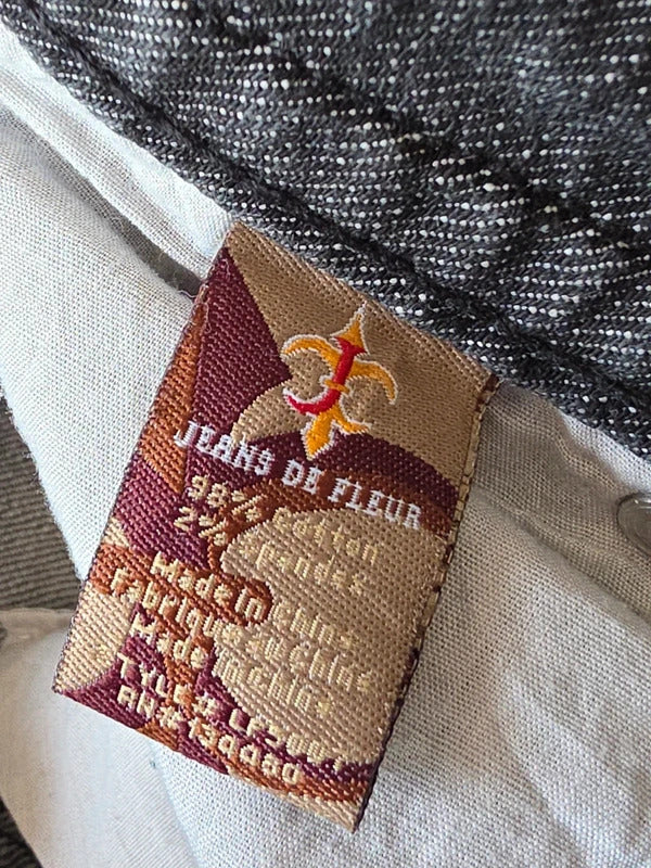 Jeans De Fleur High Rise Skinny Vintage Y2K Embellished Jeans UK Size 16