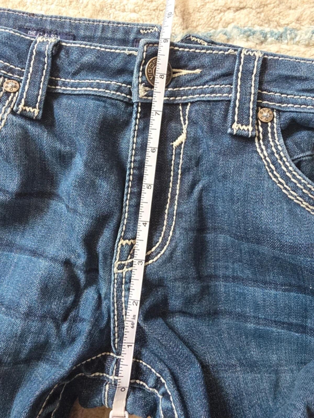 Vigoss Mid Rise Skinny Vintage Y2K Jeans UK Size 12 Petite