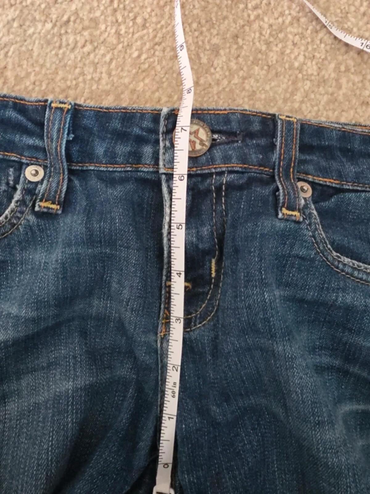 Big Star Ultra Low Rise Flared Vintage Y2K Jeans UK Size 4/6