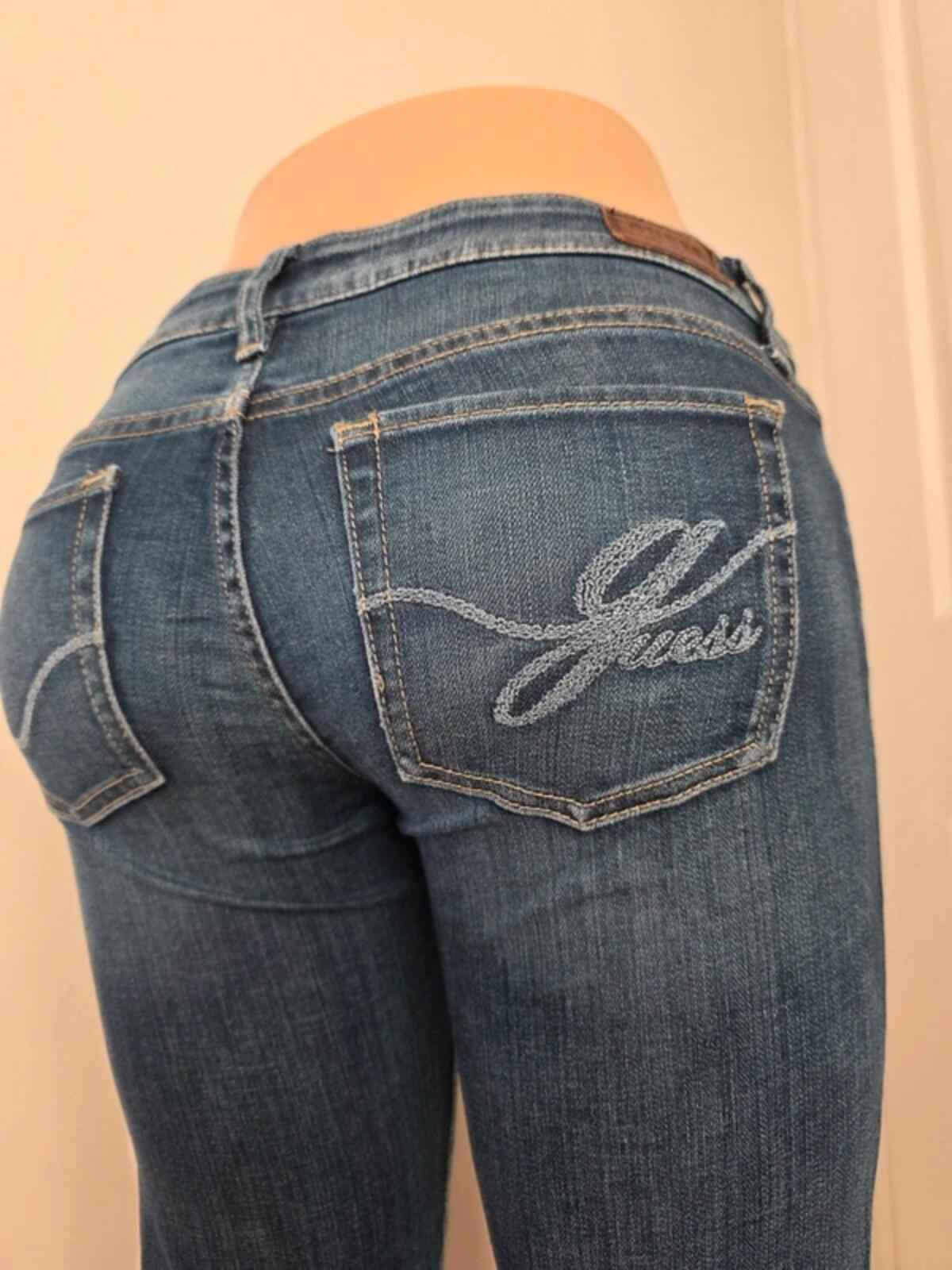 Guess Low Rise Straight Vintage Y2K Jeans UK Size 6/8