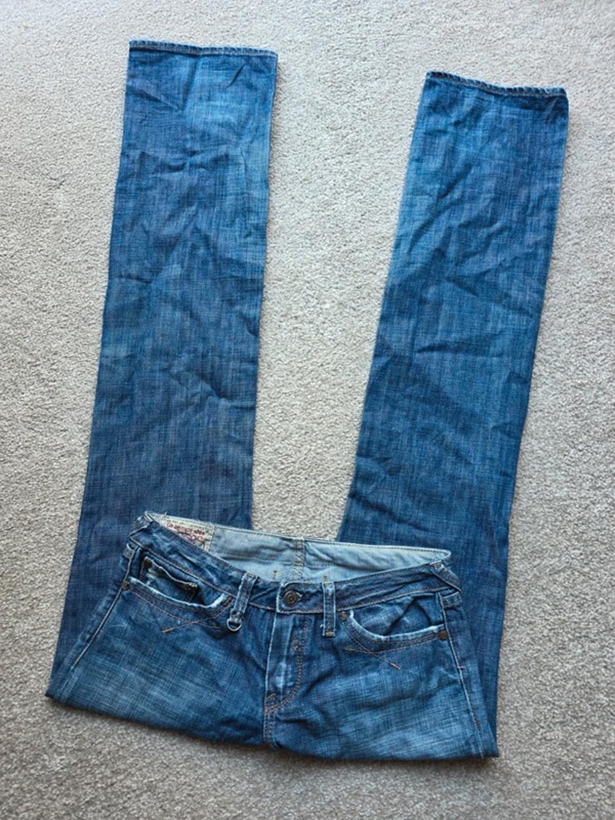 Vintage Y2K LTC Mid Rise Straight Leg Jeans UK Size 8/10