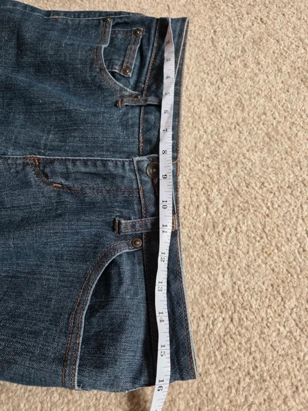 Vintage Y2K St. John’s Bay Mid Rise Straight Jeans UK Size 12 Petite