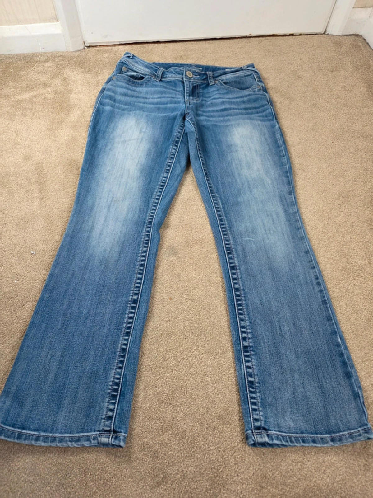Vintage Y2K Maurice’s Low Rise Bootcut Jeans UK Size 12 Petite