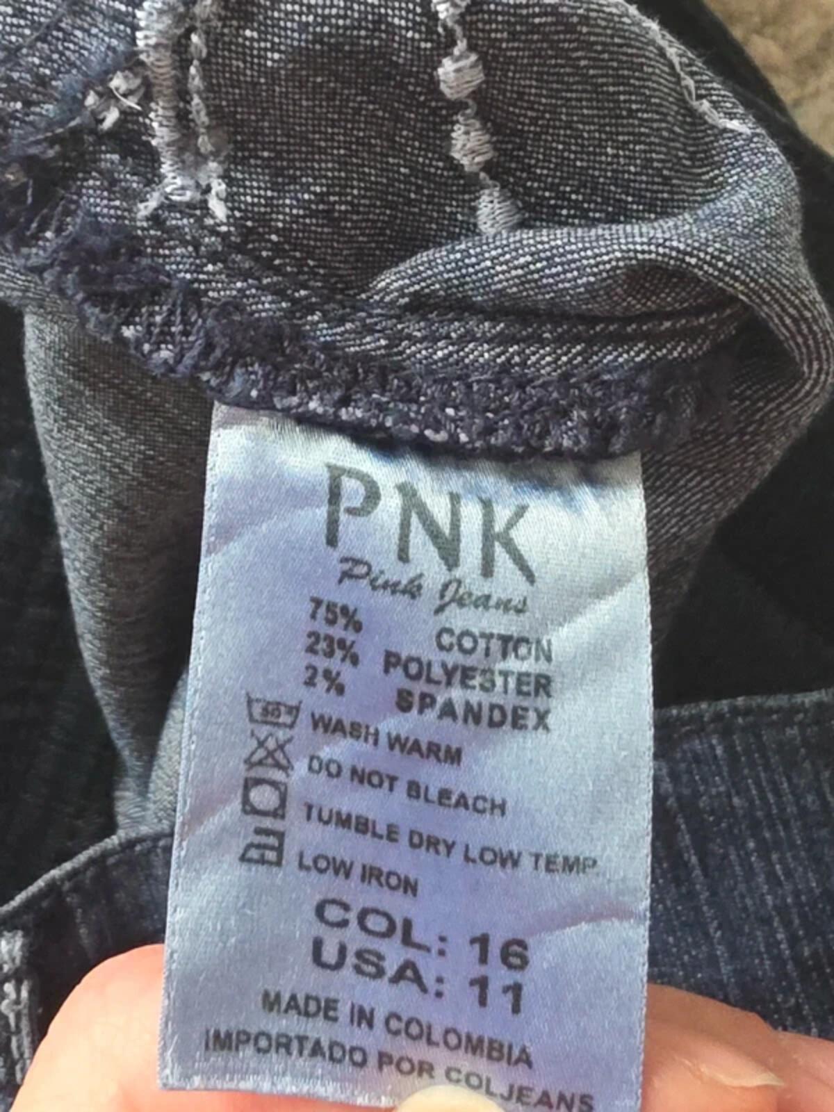 PNK Vintage Y2K Petite Mid Rise Wide Bootcut Jeans UK Size 12