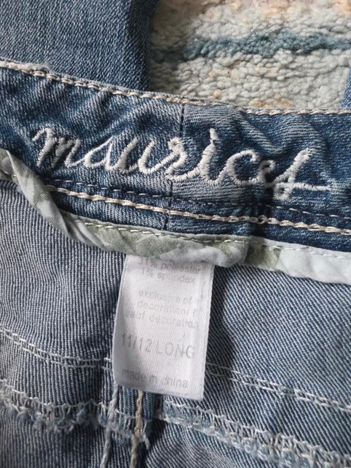 Maurices Tall Mid Rise Bootcut Jeans UK Size 12 Vintage Y2K Tall