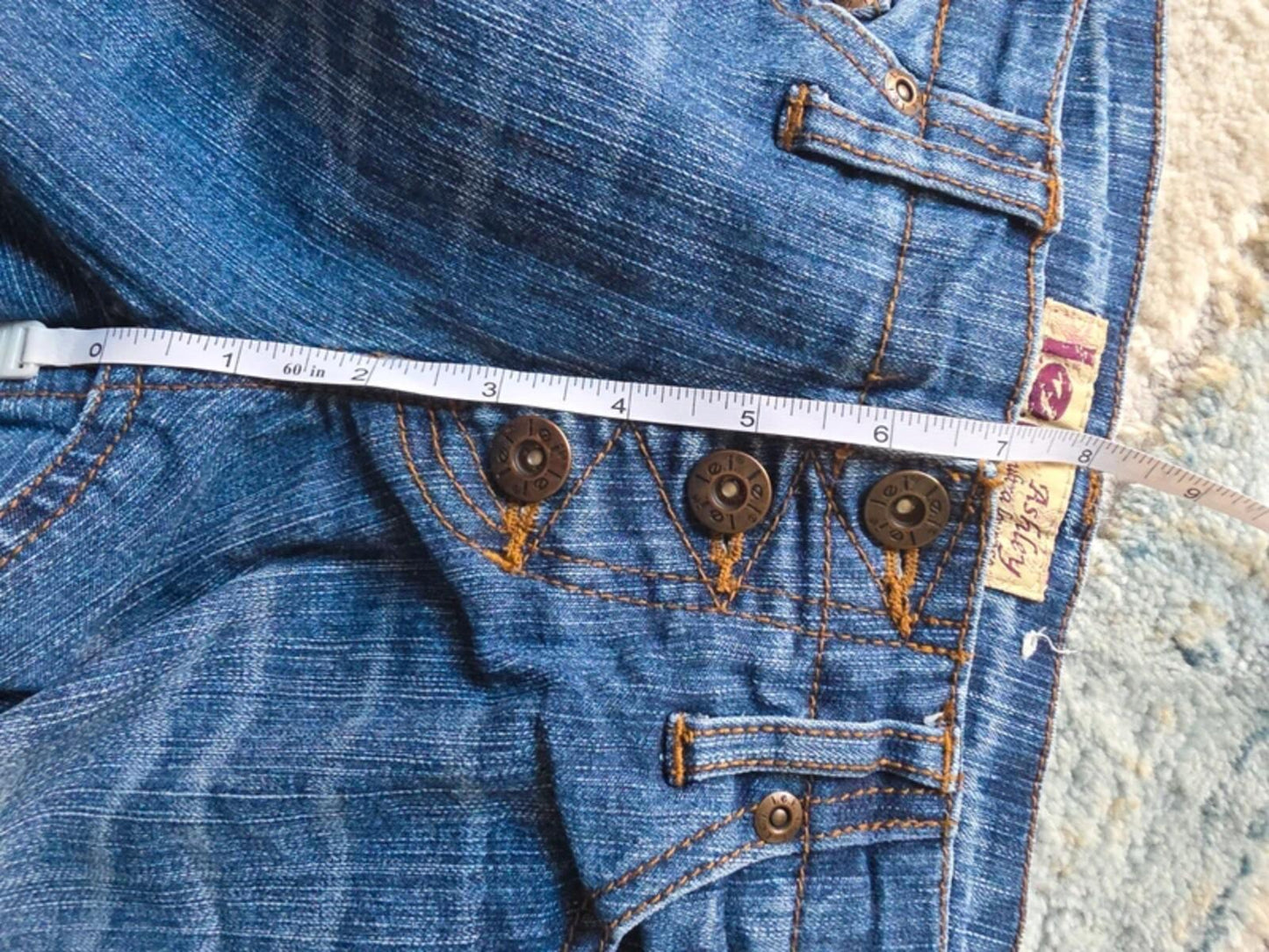 Lei Low Rise Flared Vintage Y2K Jeans UK Size 4 Petite