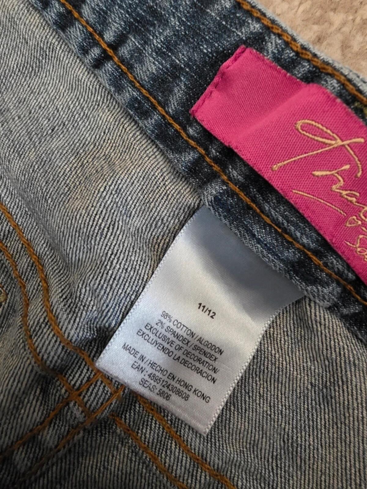 Vintage Y2K Thalia Sodi Mid Rise Flared Jeans UK Size 14