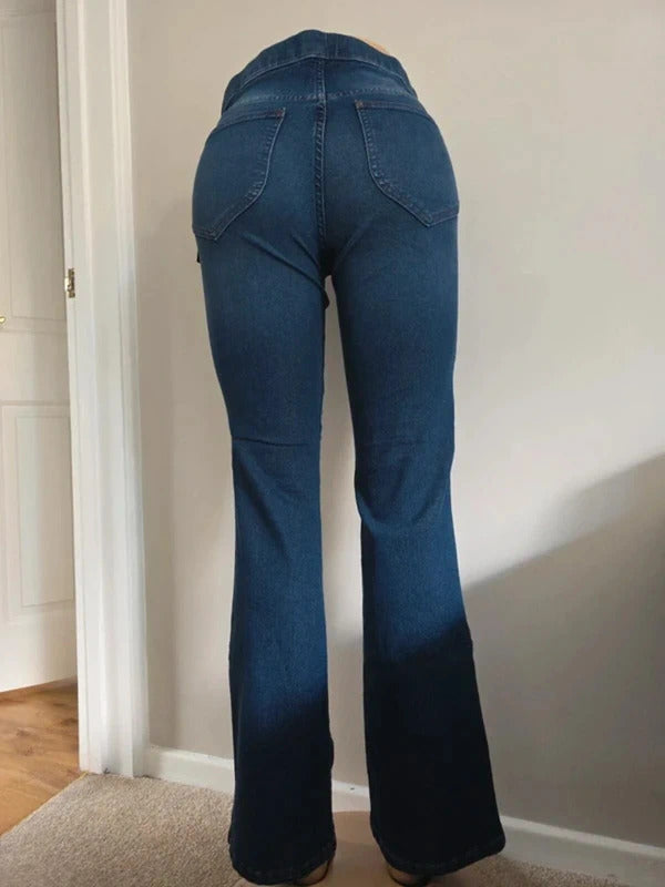 No Boundaries Mid Rise Bootcut Jeans UK Size 10 BNWT