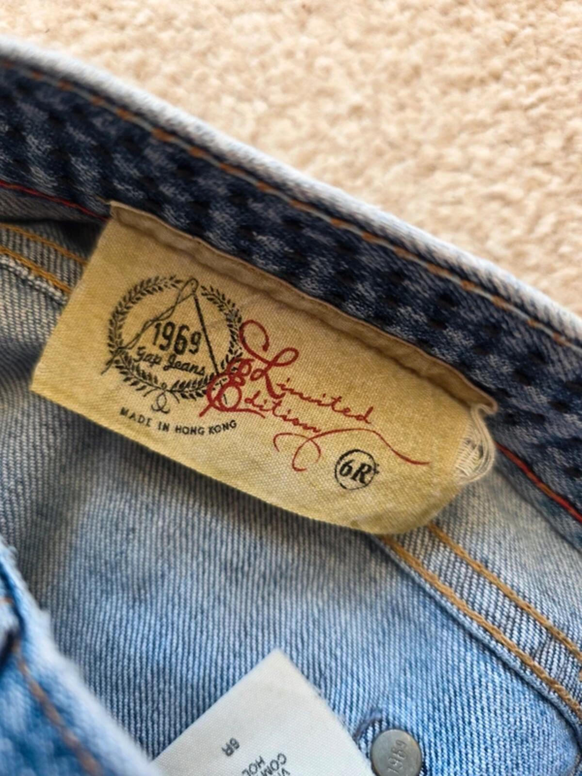 GAP Limited Edition Ultra Low Rise Jeans UK Size 8/10