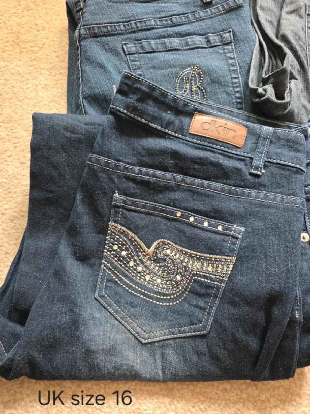 Vintage Y2K Jeans Bundle UK Sizes 12-16