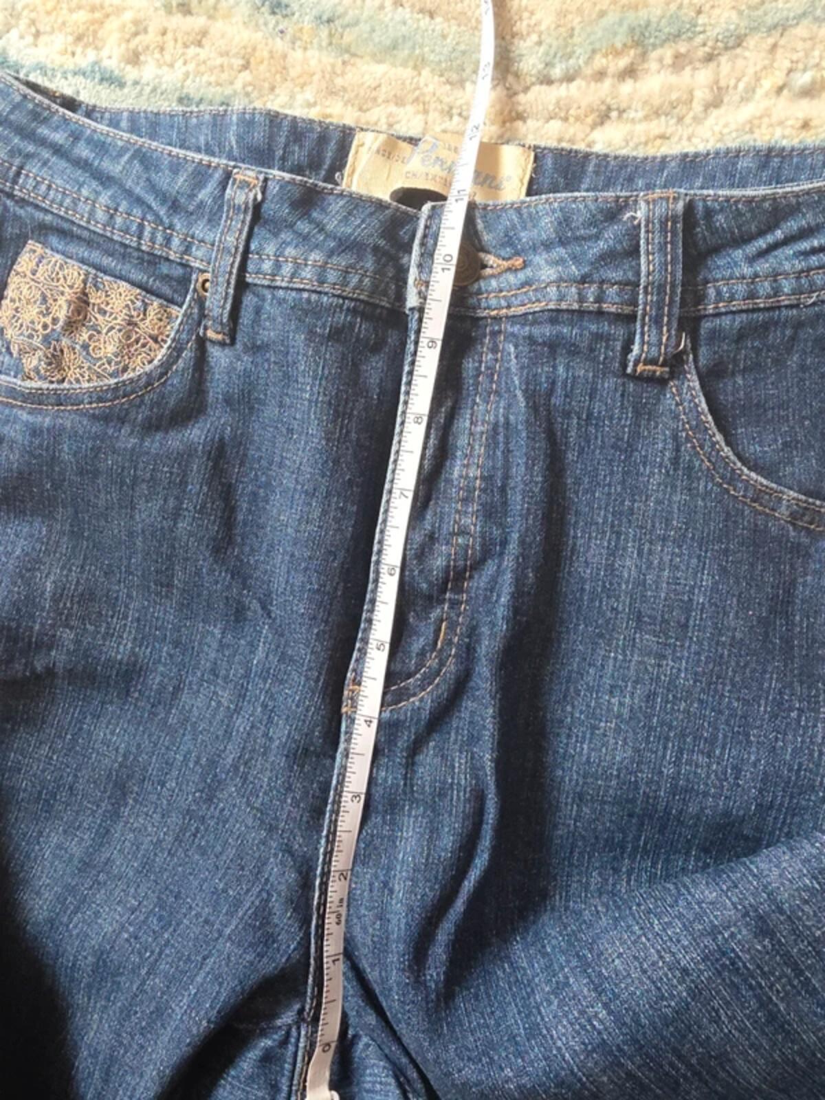 Penmans Vintage Y2K High Rise Relaxed Capri Jeans UK Size 10