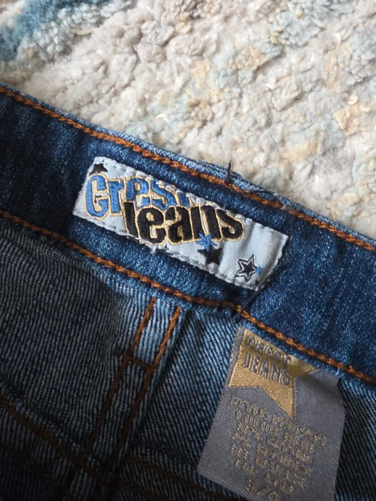 Crest Jeans Low Rise Bootcut Vintage Y2K Jeans UK Size 4/6