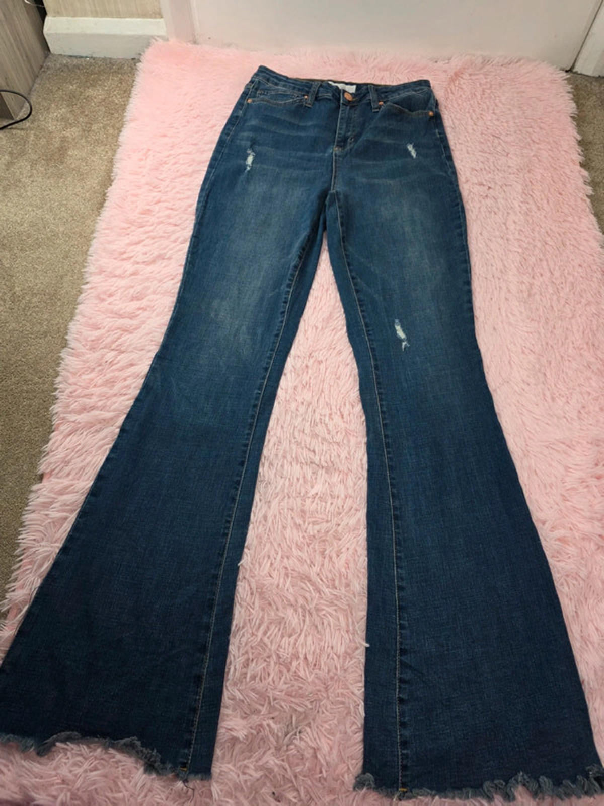 Vintage Y2K YMI High Rise Flare Jeans UK size 8