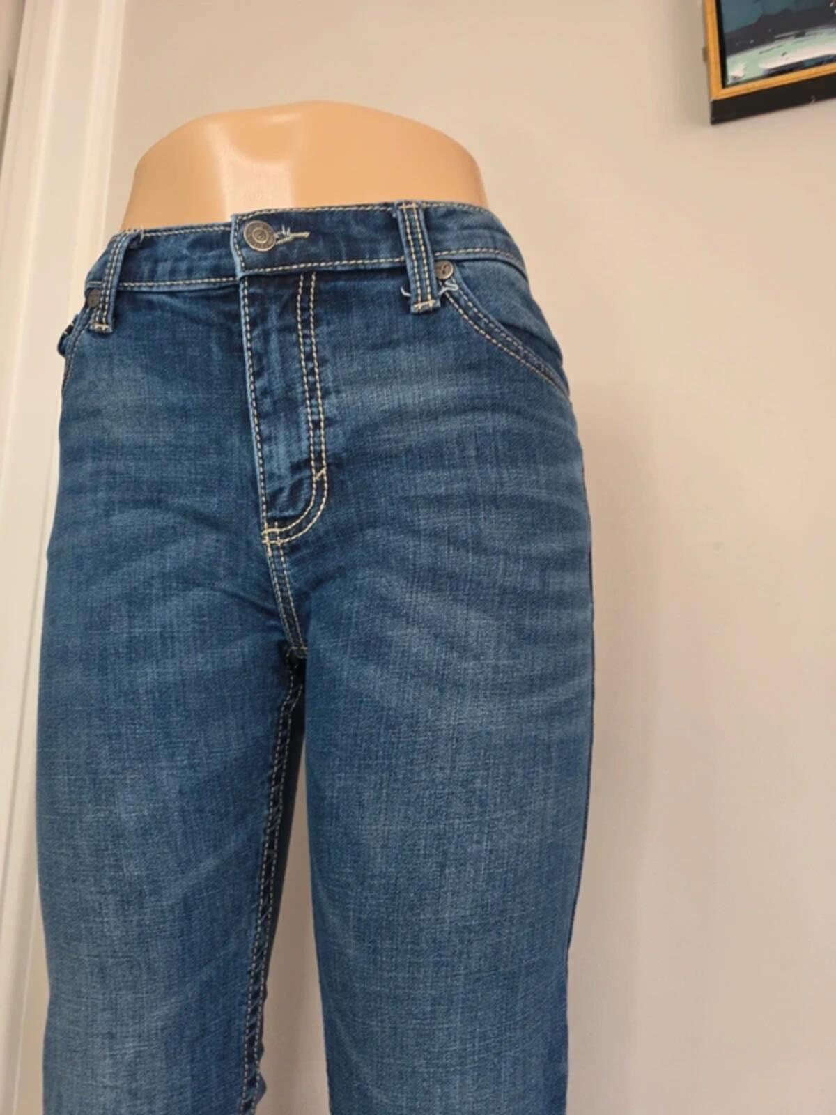 Wrangler Mid Rise Bootcut Vintage Y2K Jeans UK Size 8 Petite