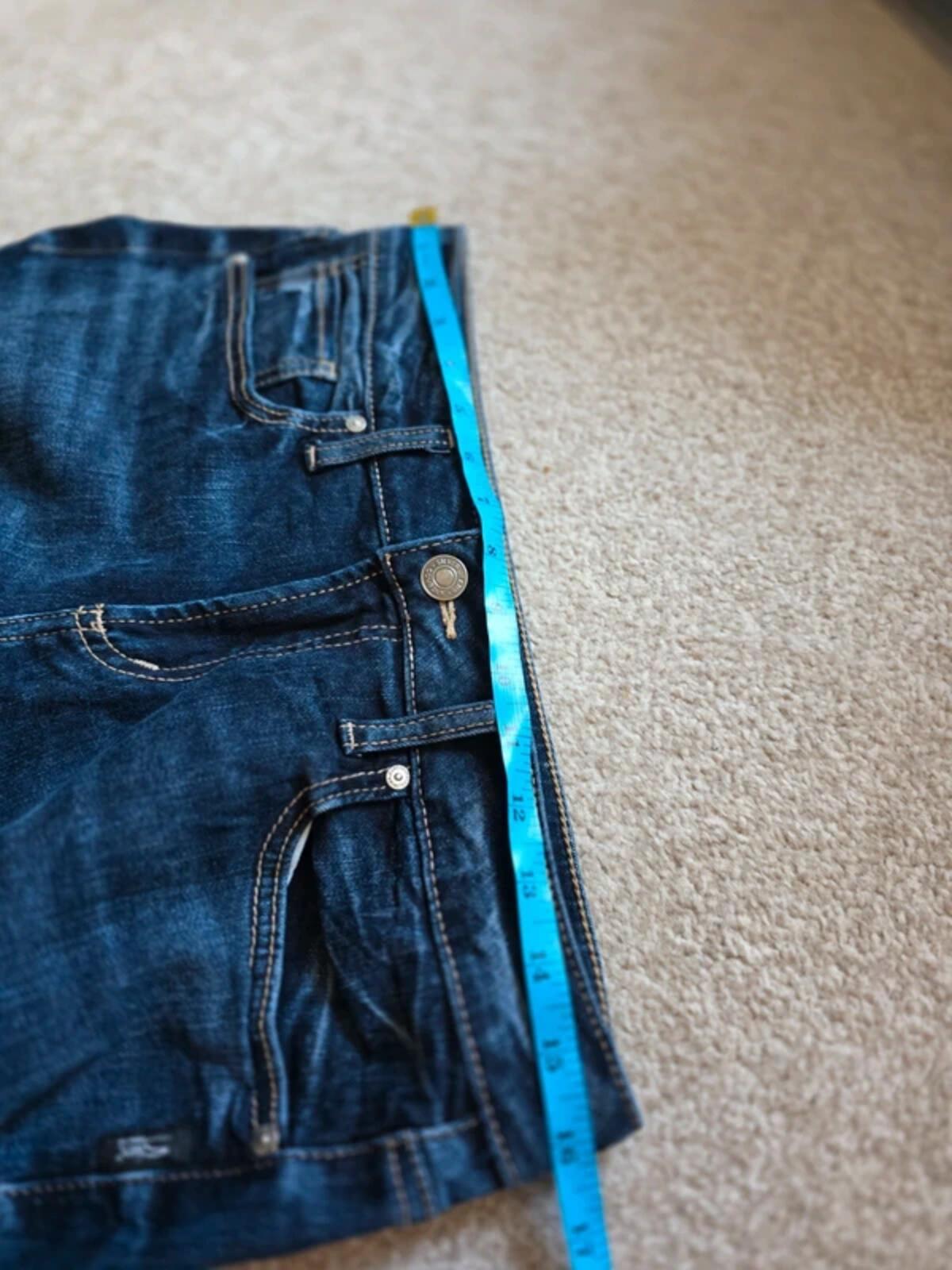 Silver Jeans Mid Rise Bootcut Jeans UK Size 12 Tall