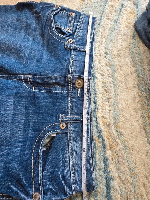 Maurices Mid Rise Bootcut Vintage Y2K Jeans UK Size 8/10 Petite