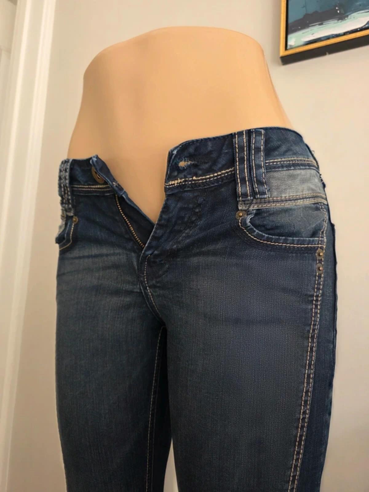 Vintage Y2K Toysair Too Mid Rise Slim Bootcut Jeans UK Size 4/6