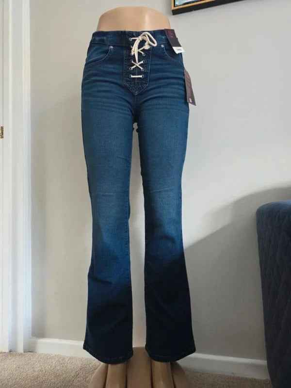 No Boundaries Mid Rise Bootcut Jeans UK Size 10 BNWT